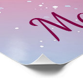 Happy Birthday Cherry Ice-cream Kawaii Cartoon Perfect Poster (Hoek)