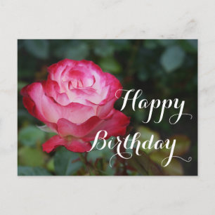 Happy Birthday Cherry Parfait Roos #3 Briefkaart
