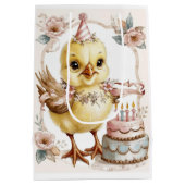 Happy Birthday Chickadee cadeautas (Achterkant)