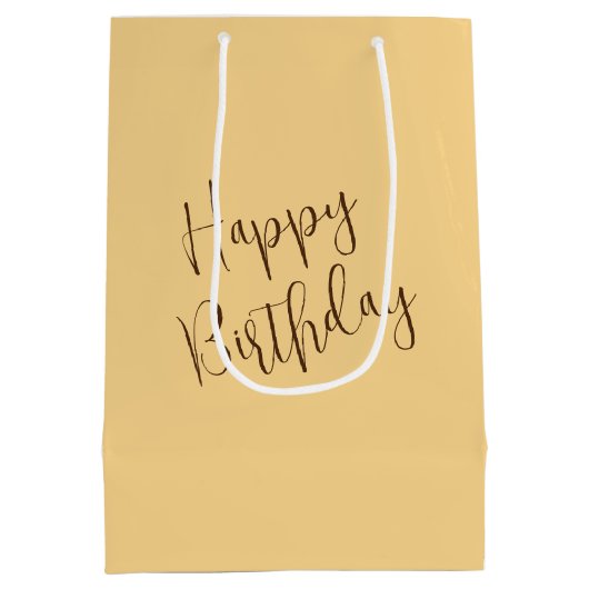 Happy Birthday Chicken Medium Cadeauzakje (Achterkant)