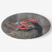 Happy Birthday Chicken Paper Bord (Gekanteld)