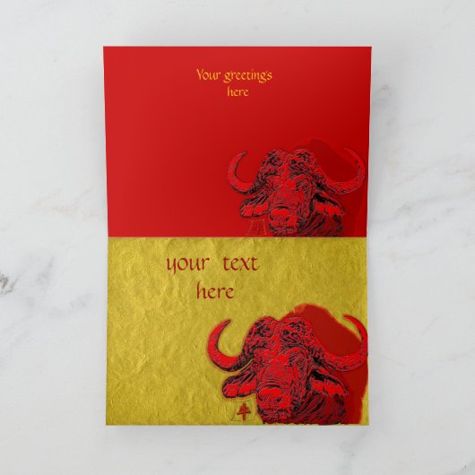 Happy Birthday Chinese os Kaart (Binnen)