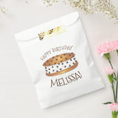 Happy Birthday Chipwich Ice Cream Sandwich Bedankzakje (Gezegeld)