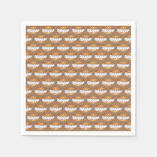 Happy Birthday Chipwich Ice Cream Sandwich Servet (Voorkant)