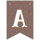 Happy Birthday Chocolate Ice Cream Vlaggetjes (Derde vlag)