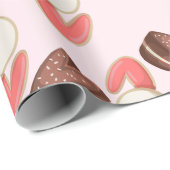 Happy Birthday Chocolates & Sweets Cadeaupapier (Rol Hoek)