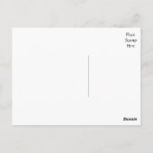 Happy Birthday Chow Chow Puppy schoolbord Briefkaa Briefkaart (Achterkant)