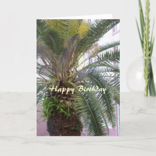 Happy Birthday Christelijk Card Palm 2 Kaart