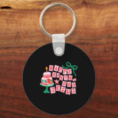 Happy Birthday Christian Jesus Christmas Preppy Bd Sleutelhanger (Voorkant)