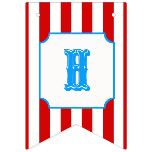 Happy Birthday Circus banner (Tweede vlag)