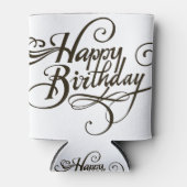 Happy Birthday Classic Collectie Blikjeskoeler (Voorkant)