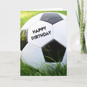 Happy Birthday Classic Voetbal Card Kaart
