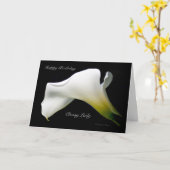 Happy Birthday Classy Lady* Kaart (Gele Bloem)