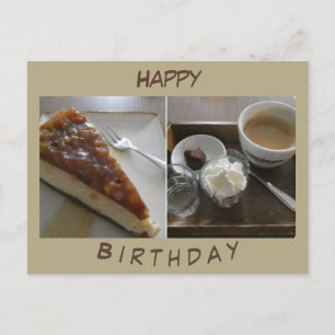 Happy Birthday Coffee & Cake Briefkaart