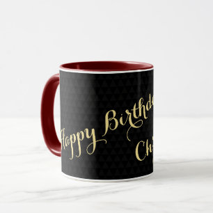Happy Birthday Coffee Mok
