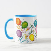 Happy Birthday Coffee Mok (Links)