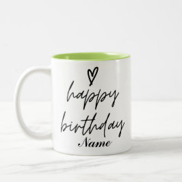  Happy Birthday Coffee Mok