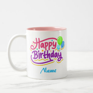 Happy Birthday Coffee Mok