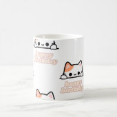 Happy Birthday Coffee Mok – Een feestelijke manier (Center)