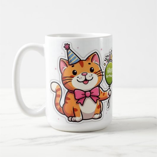 Happy Birthday Collection Design Koffiemok (Links)
