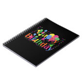 Happy Birthday, Colorful Design, Notitieboek (Linkerzijde)