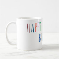 Happy Birthday Colorful Font