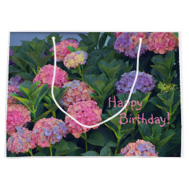 Happy Birthday Colorful Hydrangea Groot Cadeauzakje