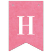Happy Birthday Colorful Modern Bunting Flags Vlaggetjes (Tweede vlag)