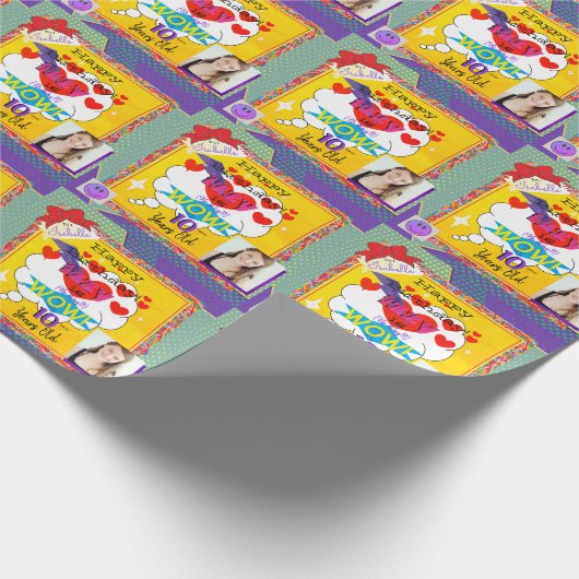 Happy Birthday Comic Book Paper Napkin HAMbWG Cadeaupapier (Hoek)