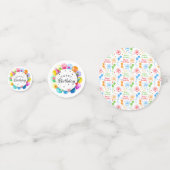 Happy Birthday Confetti (Achterkanten)