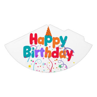 Happy Birthday Confetti Feesthoedjes