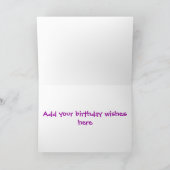 Happy Birthday Confetti Kaart (Binnen)