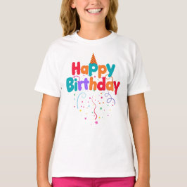 Happy Birthday Confetti T-shirt