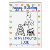 Happy Birthday Cook (Voorkant)