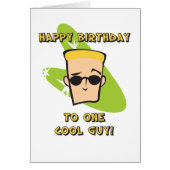 Happy Birthday Cool Guy Card (Voorkant)