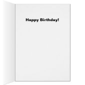 Happy Birthday Cool Guy Card (Binnen (Rechts))