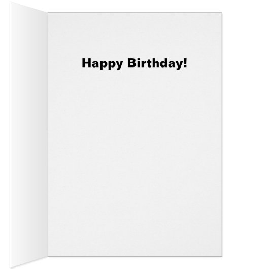 Happy Birthday Cool Guy Card (Binnen (Rechts))