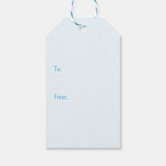 Happy Birthday Corgi Dog Cadeaulabel (Achterkant)