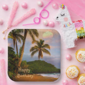 Happy Birthday Costa Rica Papieren Bordje (Feest)