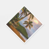 Happy Birthday Costa Rica Servet (Hoek)