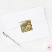  Happy Birthday Cottage Sticker (Envelop)