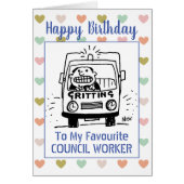 Happy Birthday Council Worker (Voorkant)