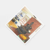 Happy Birthday Country Kitchen Woodstove Servet (Hoek)