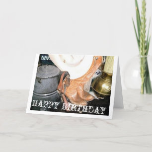 Happy Birthday Cowboy Kaart