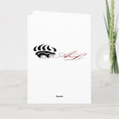 Happy Birthday Cowboy Kaart (Achterkant)