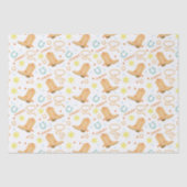 Happy Birthday Cowboy Tissuepapier (Voorkant)