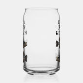 Happy Birthday Crappie Gevist Angler Custom Blikvorm Glas (Rechts)