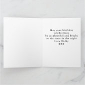 Happy Birthday Creëer je eigen jaarnaam Kaart (Binnen)