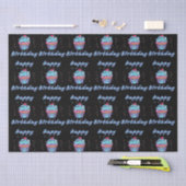 Happy Birthday Cupcake Confetti Tissue Paper Tissuepapier (Craft)