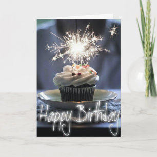 Happy Birthday - Cupcake Kaart